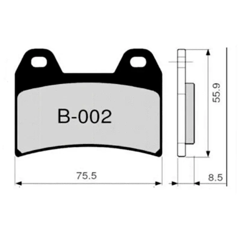 Pastillas de freno ZCOO B002 EX (RACE) Preisknaller