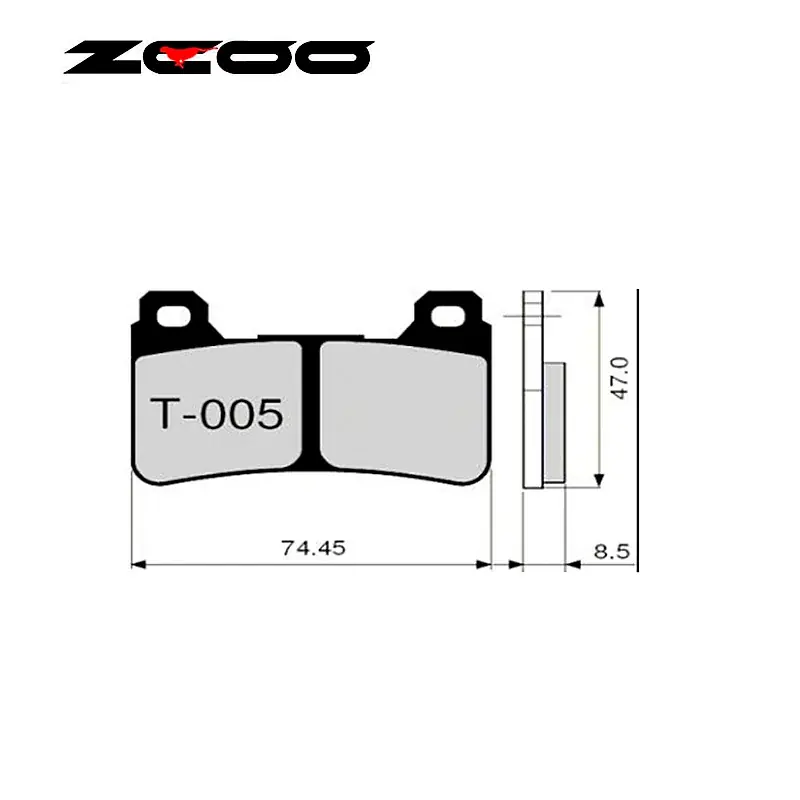 Sonderaktion Pastillas de freno ZCOO T005 EXC (ENDURANCE)