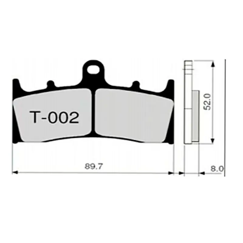 Heißes Angebot Pastillas de freno ZCOO T002 EXC (ENDURANCE)