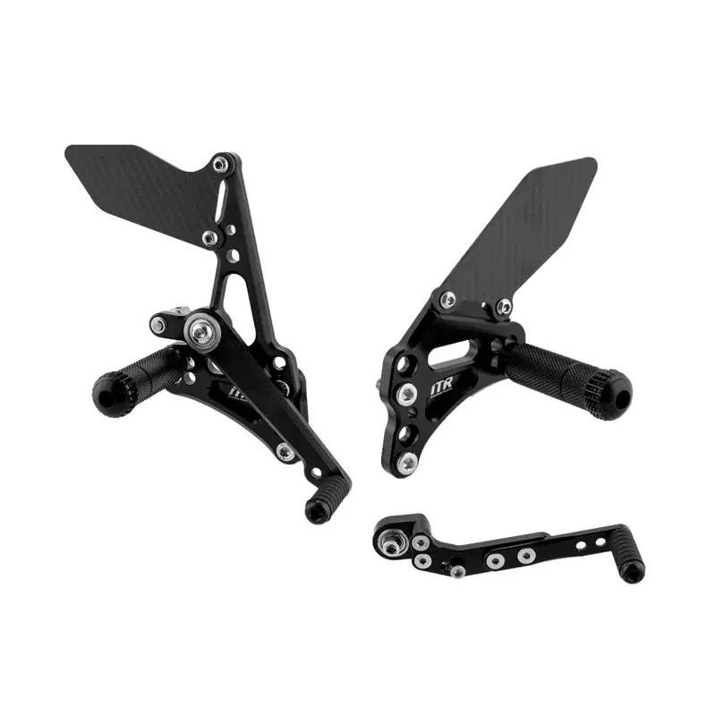 Markenprodukt ESTRIBERAS MULTIREGULABLES - SUZUKI GSXR600 2011-2016 NEGRO