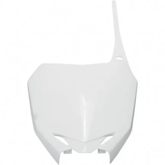 Geprüft Startnummerntafel Weiss Suzuki RMZ 450 2008-2016 / RMZ 250 2010-2016