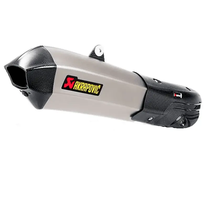 SILENCIADOR AKRAPOVIC SLIP ON TITANIO CARBONO DUCATI MULTISTRADA 1200 / S 2015-2017 Top-Seller