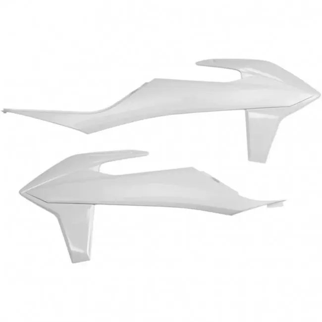Neu KTM Kühlerspoiler Weiß SX, SXF 125, 250, 350, 450 2019-2022 / EXC