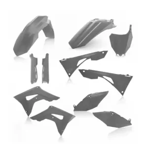Neu Im Sortiment Acerbis Full Plastik Kit Grau Honda CRF 450 2019-