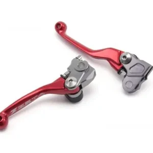 Zeta Flex Hebel Set Rot Kawasaki KX, KXF 2001-2012 / Yamaha YZ, YZF 2001-2012 Schnäppchen