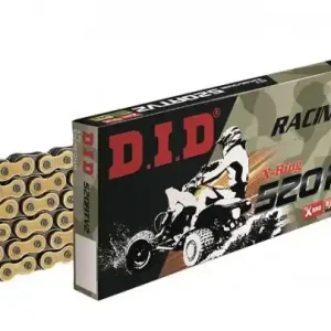 Wochenendangebot DID 520 ATV2 X-Ring Kette Gold 102 Glieder Zugfestigkeit 3820kg