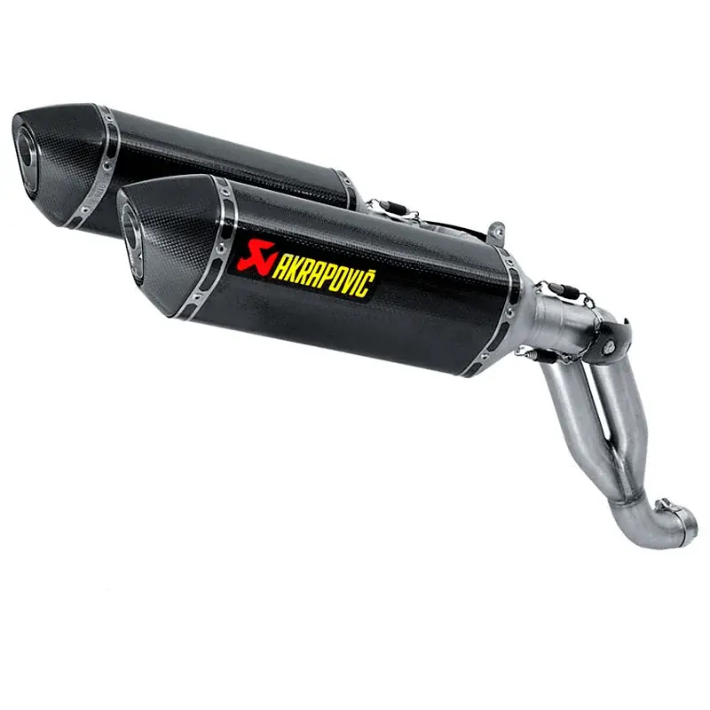 SILENCIADORES TRIUMPH SPEED TRIPLE CARBONO AKRAPOVIC TRIPLE 1050 11-15 HOMOLOGADO Neu