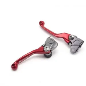 Zeta Flex Hebel Set Rot Kawasaki KXF 250, 450 2013-2017 / Yamaha YZ, YZF 125, 250, 450 2008-2017 Ausverkauf