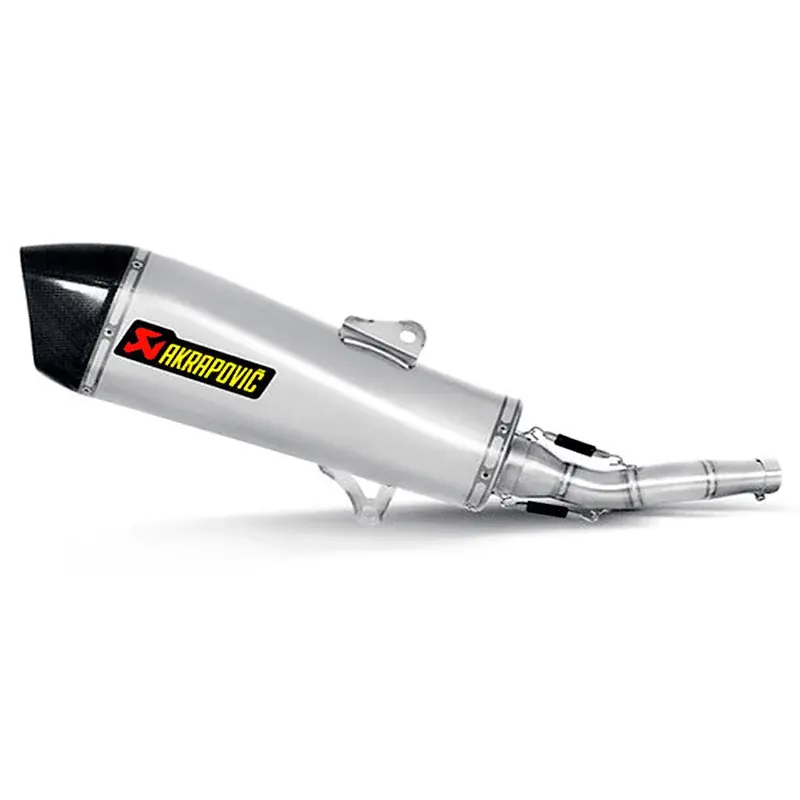 SILENCIADOR AKRAPOVIC TITANIO YAMAHA MAJESTY 400 2007-2015 CATALIZADO Geprüft