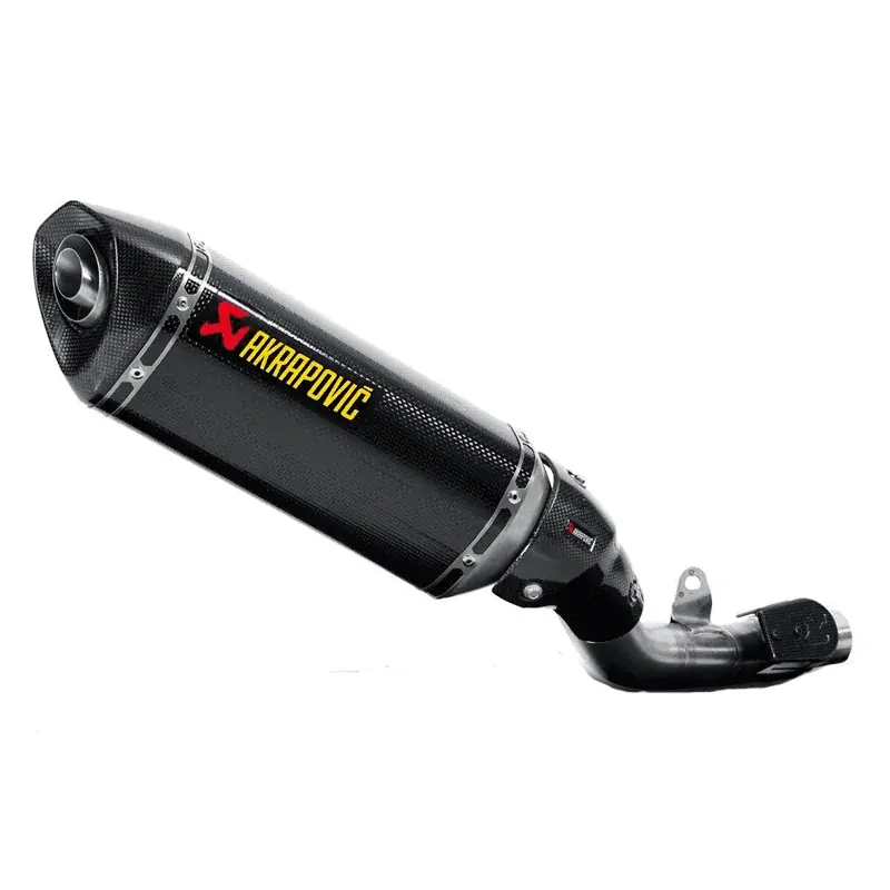 SILENCIADOR AKRAPOVIC CARBON KAWASAKI Z 800 2013-2016 Echt
