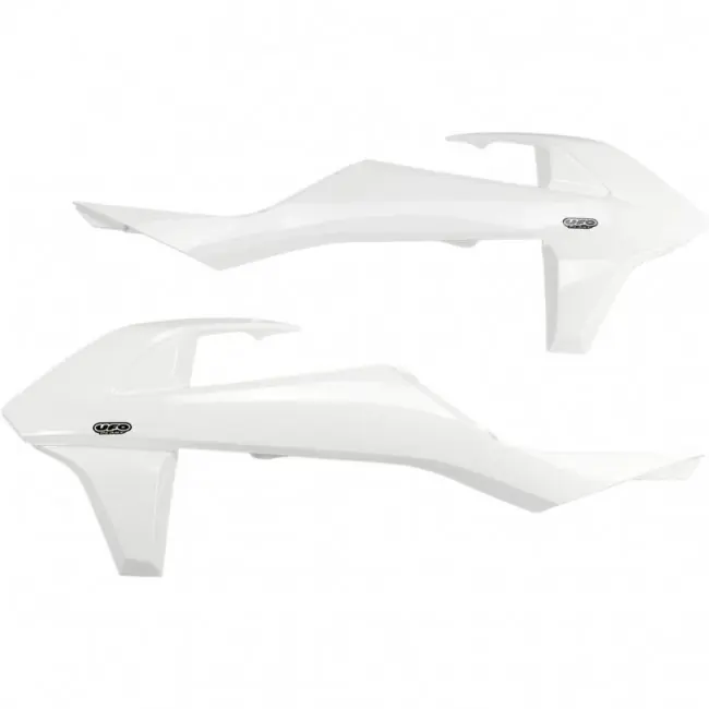KTM Kühlerspoiler Weiß SX/SXF 125/250/350/450 2016-2018 / EXC 2017-2019 Highlight