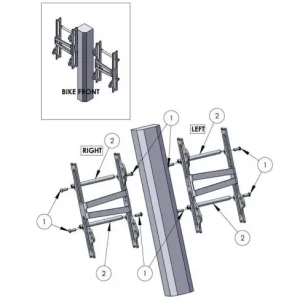 Markenprodukt Zap Aluminium Kühlerschützer Beta RR 450, 520 2005-2019