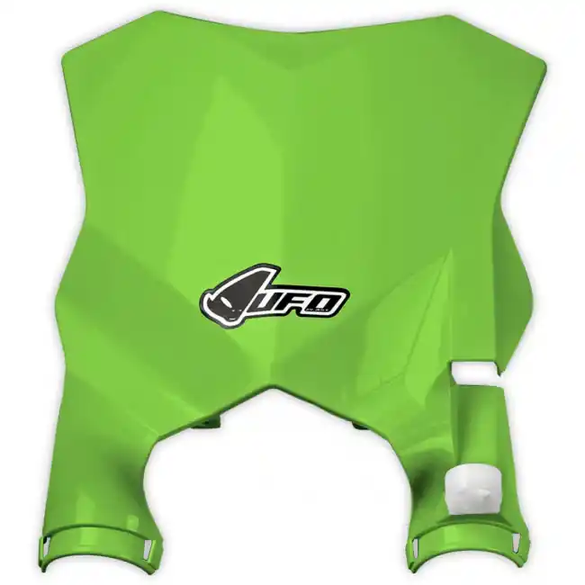 UFO Stadium Startnummerntafel Grün Kawasaki KXF 450 2016- / 250 2017- Neu Im Sortiment