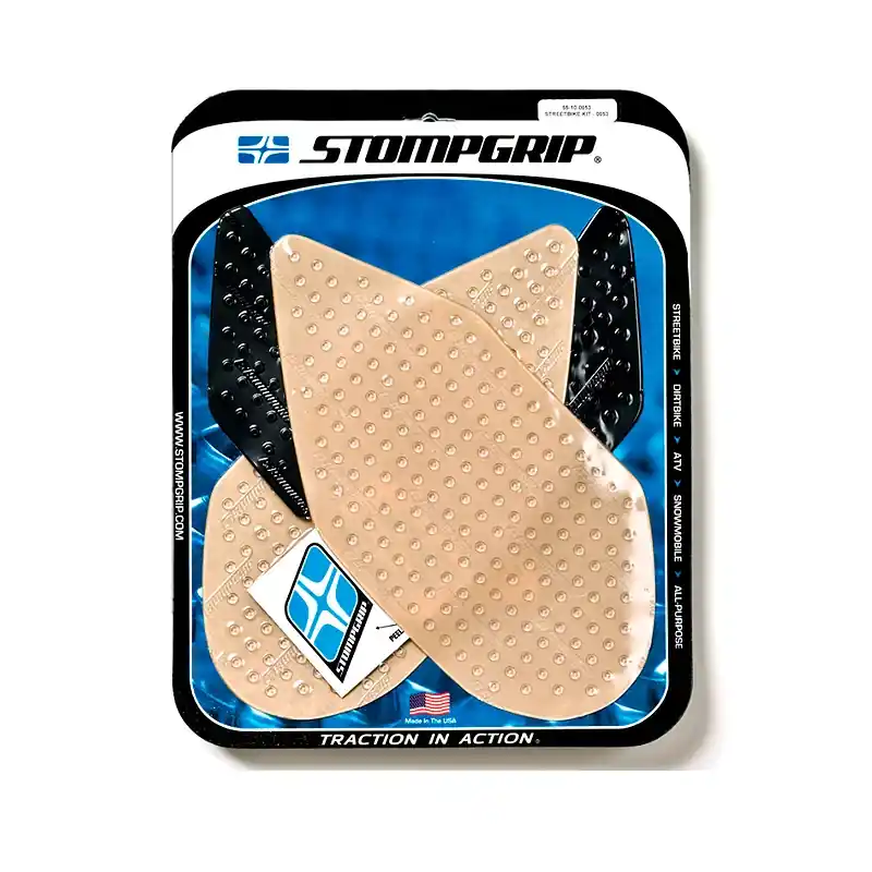 Kostenloser Versand STOMPGRIP Kit de adhesivos para moto SUZUKI GSX-R 1000 07-08