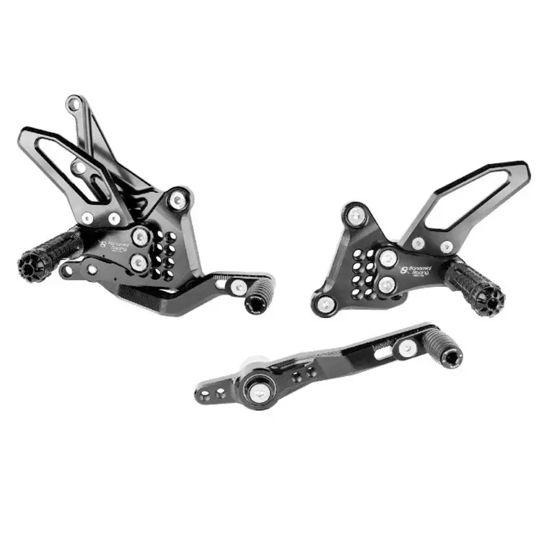 Estriberas BONAMICI RACING para YAMAHA MT-09 2021-2025 Garantierte Lieferung