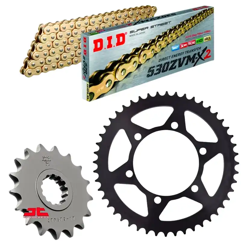 Mega-Angebot Kit de transmisión DID Super Reforzado para YAMAHA YZF-R1 2009-2014