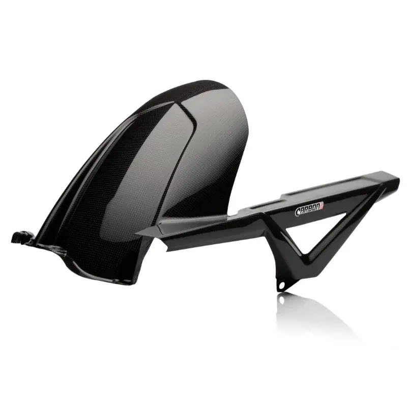 Neue Ware Guardabarros trasero de fibra de carbono con protector de cadena Aprilia RSV4 2021-2024 RR/FACTORY