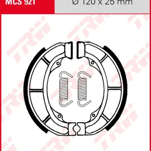 Suzuki AH 80, Bj. 92-, Bremsbeläge hinten, TRW Lucas MCS921 Bremsbacken Begrenztes Angebot