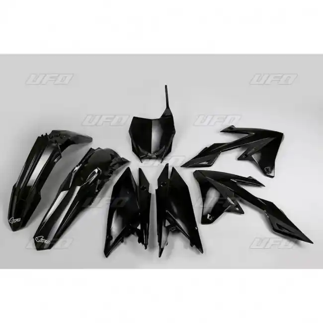 UFO Plastik Kit Schwarz Suzuki RMZ 450 2018- Must-Have