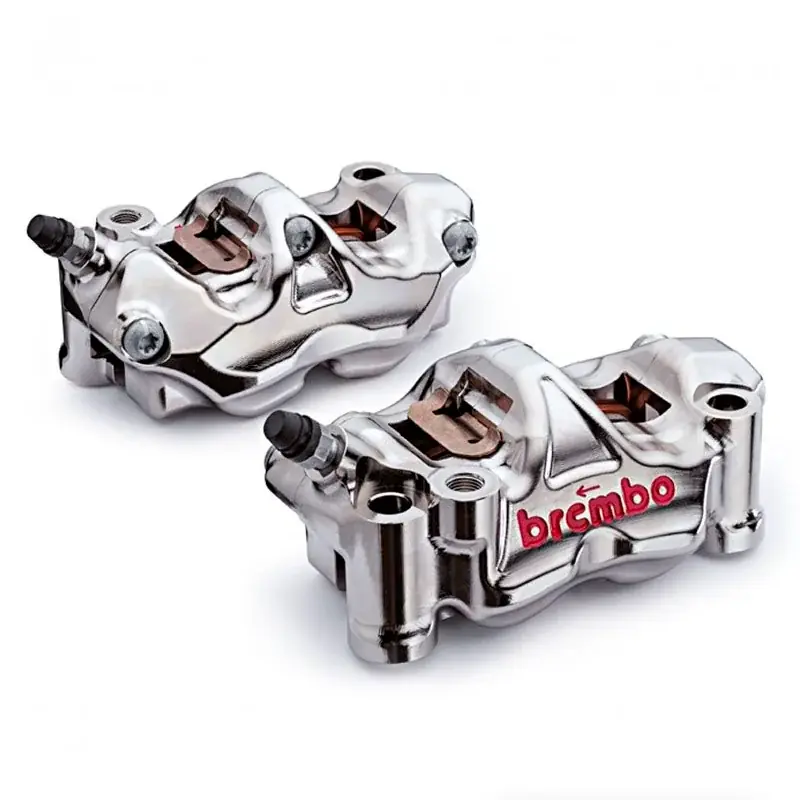 Pinzas de Freno Radiales BREMBO CNC Racing GP4-RX P4 32 100MM + Pastillas de Freno Neu Im Sortiment