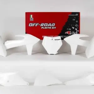 Zertifiziert Racetech Plastik Kit Weiß KTM SX, SXF 125, 150, 250, 350, 450 2019-