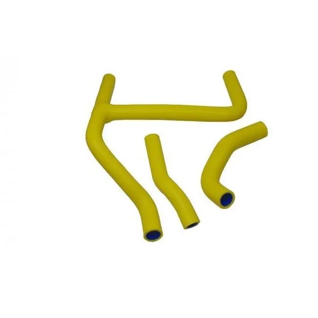 Wochenendangebot Kühlerschläuche Silikon Gelb Suzuki RMZ 250 2010-2012