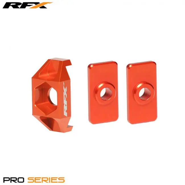 Neu RFX Achsblöcke Orange KTM SX 50 2009-