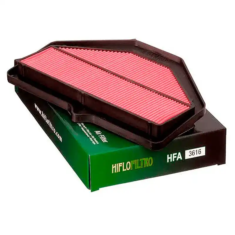 Preisreduziert Filtro de Aire HilfoFiltro HFA3616 Suzuki GSXR 600/750 04-05
