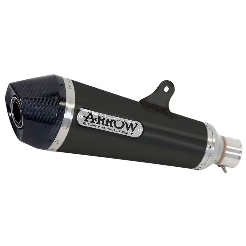ESCAPE ARROW X-KONE HOMOLOGADO EN ACERO INOX. NEGRO PARA KAWASAKI Z650 / NINJA 650 17-20 Begrenztes Angebot