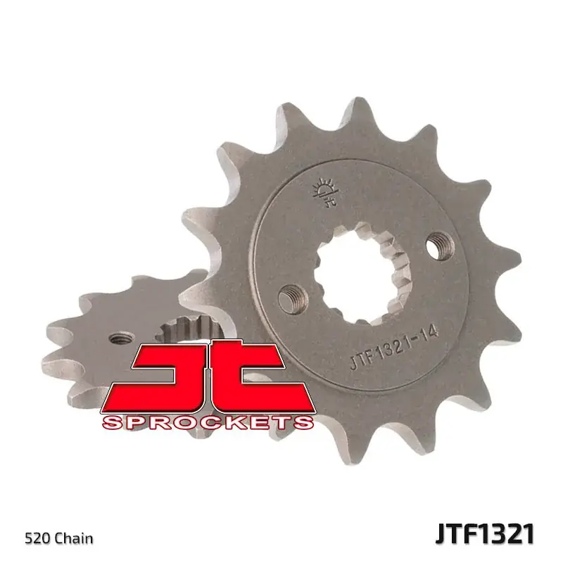 Piñón JT SPROCKETS acero estándar 1321 - Paso 520 Kostenloser Rückversand