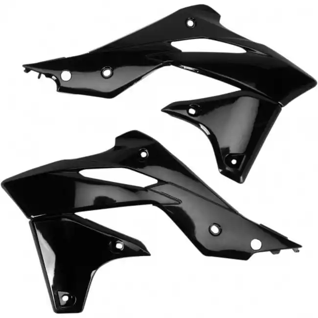 Kühlerspoiler Schwarz Kawasaki KXF 250 2013-2016 Nur Heute