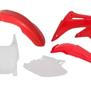 Racetech Plastik Kit Honda CR 125, 250 2004-2007 OEM Rot - Weiß Preisreduziert