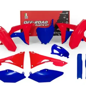 Racetech Plastik Kit Rot Blau Honda CRF 250R 2018-2021 / CRF 450R 2017-2020 Preisknaller