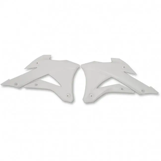Bestpreis Kühlerspoiler Weiß Kawasaki KX 85 2014-2016