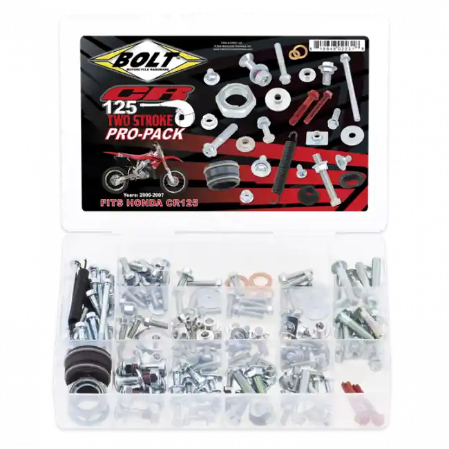 Bolt Pro Schrauben Kit Honda CR 125 2000-2007 Begrenztes Angebot