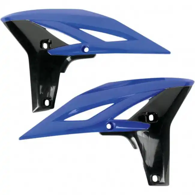 Wochenendangebot Kühlerspoiler Blau Schwarz Yamaha YZF 250 2010