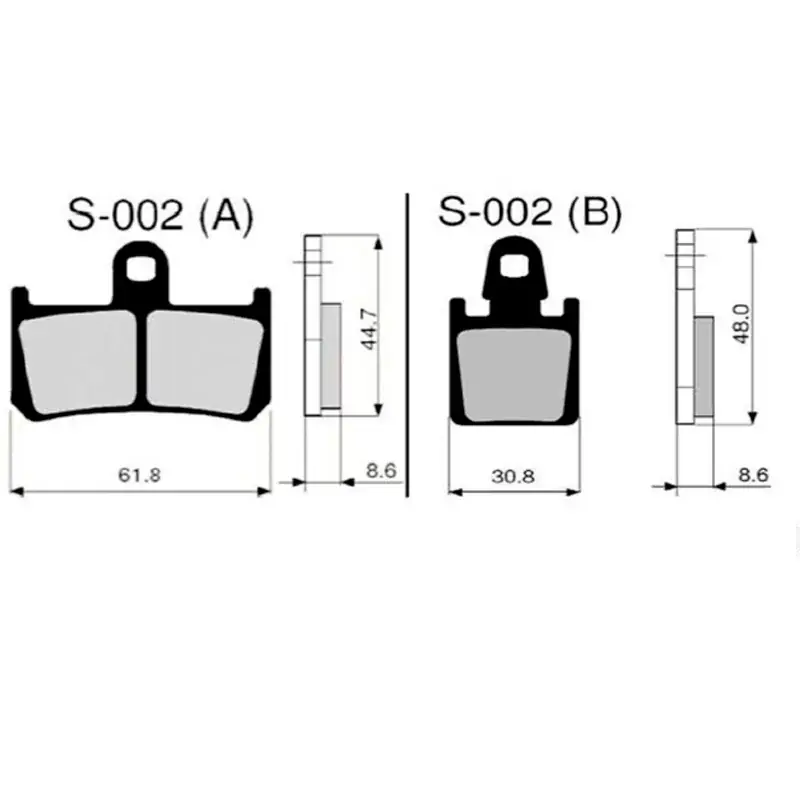 Saisonangebot Pastillas de freno ZCOO S002 EXC (ENDURANCE)