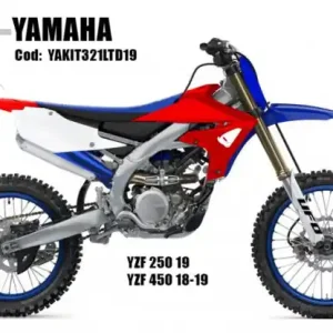 UFO Plastik Kit LTD Yamaha YZ250F 2019- / 450F 2018- Gratis Versand