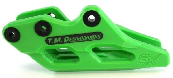 Top-Angebot TMD Teflon Kettenführung SX Grün Kawasaki KXF 450 2009-2018 / KXF 250 2009-2019