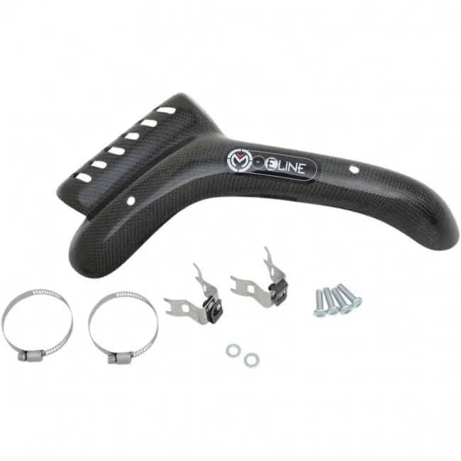 Kostenfreie Lieferung Carbon Krümmerschutz KTM SX-F 250 2016-2018