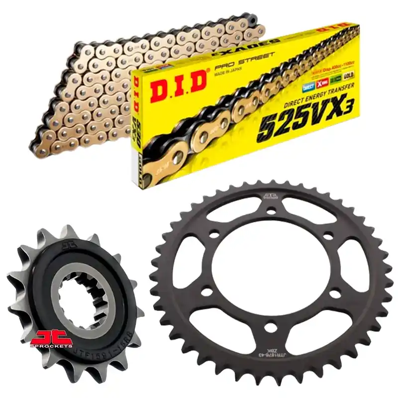 Mega-Angebot Kit de transmisión DID Reforzado para Yamaha MT-09 21-24