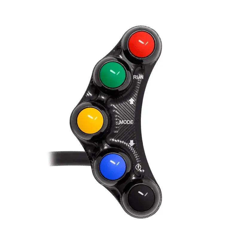 Aktuell Piña Derecha Racing 5 botones JETPRIME YAMAHA YZF-R1 2015-2019