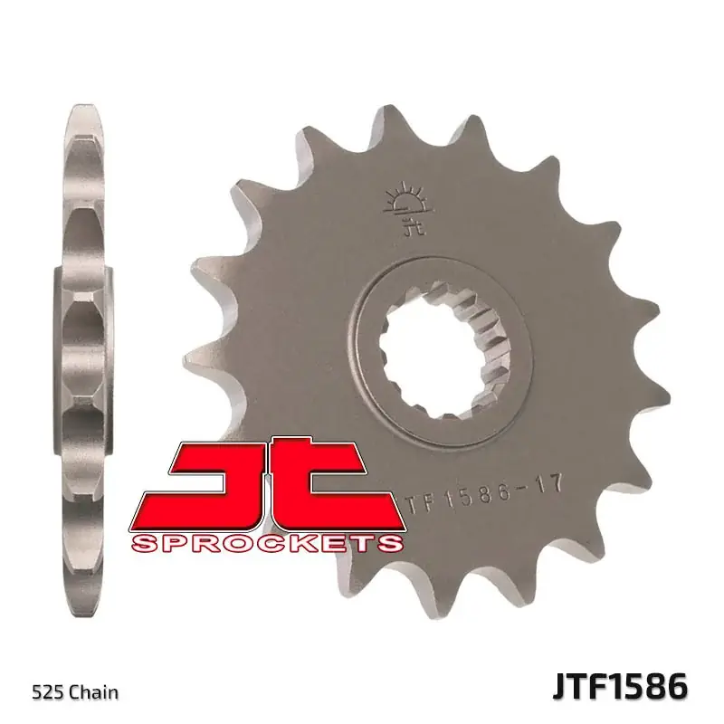 Schneller Versand Piñón JT SPROCKETS acero estándar 1586 - Paso 525