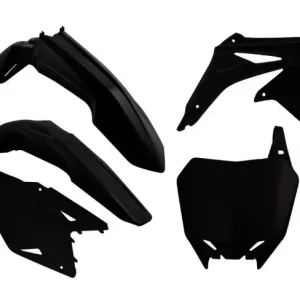 Racetech Plastik Kit Schwarz Suzuki RMZ 450 2008-2017 Echt