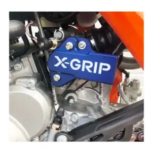 Zertifiziert X-Grip Aluminium Schutz Blau für Einspritzung KTM TPI 250, 300 Husqvarna TE 2018-