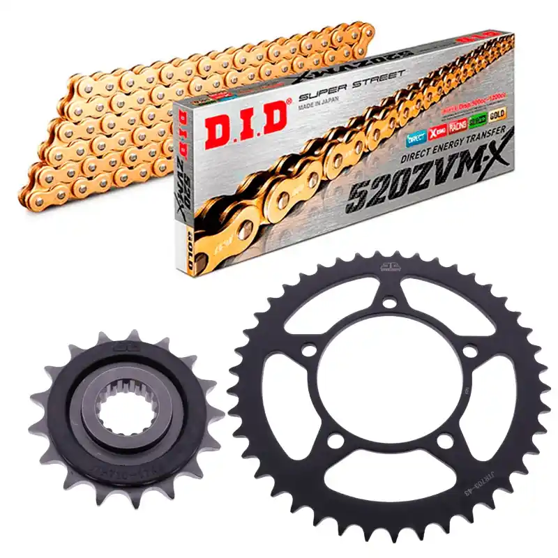 Versand Am Gleichen Tag Kit de transmisión DID Super Reforzado para Aprilia RS 660 / TUONO 660 2021-24