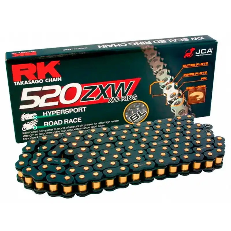 Cadena de transmisión RK ZXW 520/525 Super Reforzada Negra Jetzt Kaufen