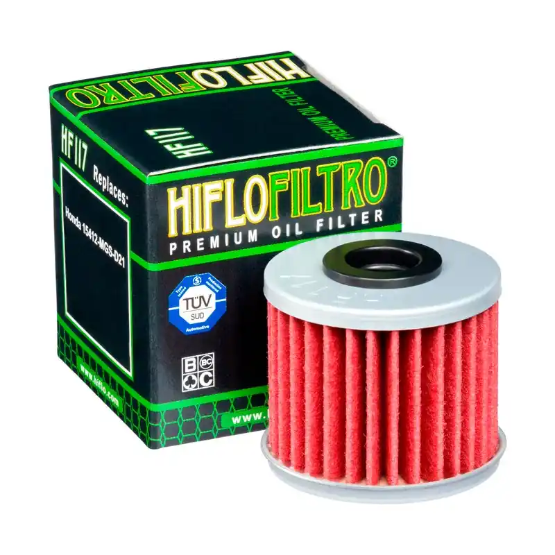 Markenware Filtro de Aceite Hiflofiltro HF117
