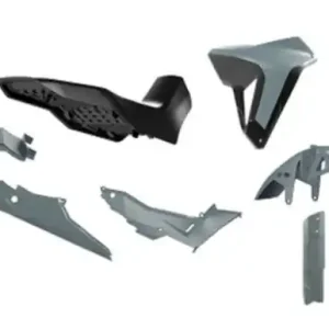 Honda Transalp  750 2023- Plastik Kit Grau Sale