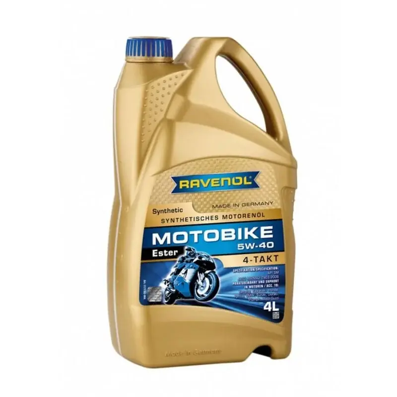 RAVENOL MOTOBIKE 4T ESTER 5W40 4L Direkt Vom Hersteller